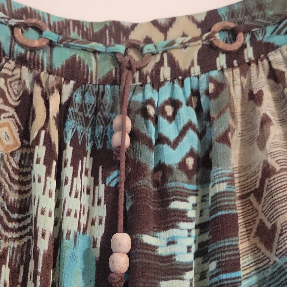 Zac & Rachel Multicolor Patterned Blouse - Picture 4 of 9
